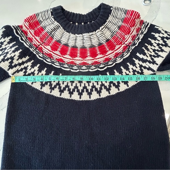 NWT Roots Tundra Fair Isle Sweater - Picture 8 of 9